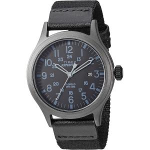 imageTimex Expedition Scout 40mm Mens Analog Watch  INDIGLO Backlight and Luminous Hands  Durable Comfortable Adjustable Strap  24 Hour Time  Rugged Outdoor Watch  50M Water ResistanceBlackBlackBlack