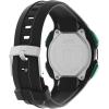 imageTimex Mens Ironman Triathlon Classic 30 41mm WatchBlackDigitalBlackGreen