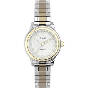 imageTimex Womens Classic 28mm Expansion Band WatchTwoTone