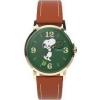 imageTimex Marlin HandWound x Snoopy Tennis Leather Strap Watch TW2V88800 Brown Classic