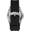 imageTimex Mens Dress 42mm WatchBlackSilverToneBlack