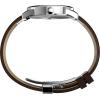 imageTimex Mens Easy Reader WatchBrownSilverToneCream38mm