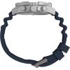 imageTimex Mens Expedition Ridge Chronograph 42mm Watch  Blue Strap Blue Dial IP Steel Case
