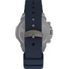 imageTimex Mens Expedition Ridge Chronograph 42mm Watch  Blue Strap Blue Dial IP Steel Case