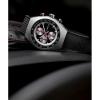 imageTimex Mens Legacy Tonneau Chronograph 42mm Watch  Black Strap Black Dial Stainless Steel Case
