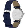 imageTimex Mens Standard SubSecond 40mm WatchBlueSilverToneBlue