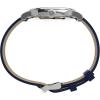 imageTimex Mens Standard SubSecond 40mm WatchBlueSilverToneBlue