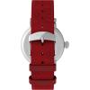 imageTimex Mens Standard SubSecond 40mm WatchRedSilverToneBlue