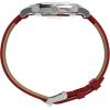imageTimex Mens Standard SubSecond 40mm WatchRedSilverToneBlue
