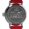 imageTimex Mens Standard SubSecond 40mm WatchRedSilverToneBlue