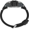 imageTimex Unisex Digital 52mm WatchBlackBlackDigitalSilver Top Ring