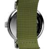 imageTimex Unisex Weekender 40mmGreenSilverToneWhite