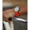 imageTimex Unisex Weekender 40mmOrangeSilverToneWhite