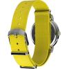imageTimex Unisex Weekender 40mmYellowSilverToneWhite