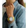 imageTimex Unisex Weekender 40mmYellowSilverToneWhite