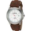 imageTimex Mens Expedition Metal Field Brown Leather Strap WatchBrownWhite