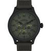 imageTimex Mens Expedition Metal Field Brown Leather Strap WatchGreenBlackGreen