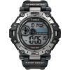 imageTimex Unisex Digital 52mm WatchBlackBlackDigitalSilver Top Ring