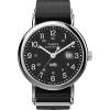 imageTimex Unisex Weekender 40mmBlackSilverToneBlack