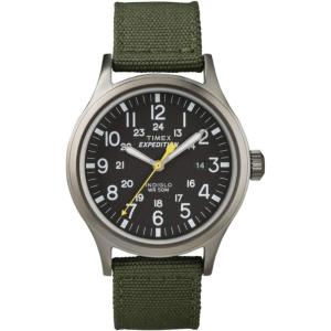 imageTimex Mens Expedition Scout 40mm WatchGreenBlack