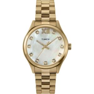 imageTimex Womens Legacy 36mm WatchGoldToneGoldToneMother of Pearl