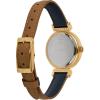 imageTimex Womens Dress 31mm Watch  Black Strap SilverTone Dial GoldTone CaseBrownSilverToneGoldTone