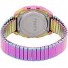 imageTimex Womens T80 36mm Watch  Purple Expansion Band Blue Dial Purple Case