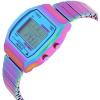 imageTimex Womens T80 36mm Watch  Purple Expansion Band Blue Dial Purple Case