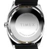imageTimex Mens E Line 34mm WatchBlackStainless SteelBlack