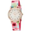 imageTimex Womens TW2T31300 Weekender 31mm Pink FloralRose GoldTone Fabric SlipThru Strap Watch