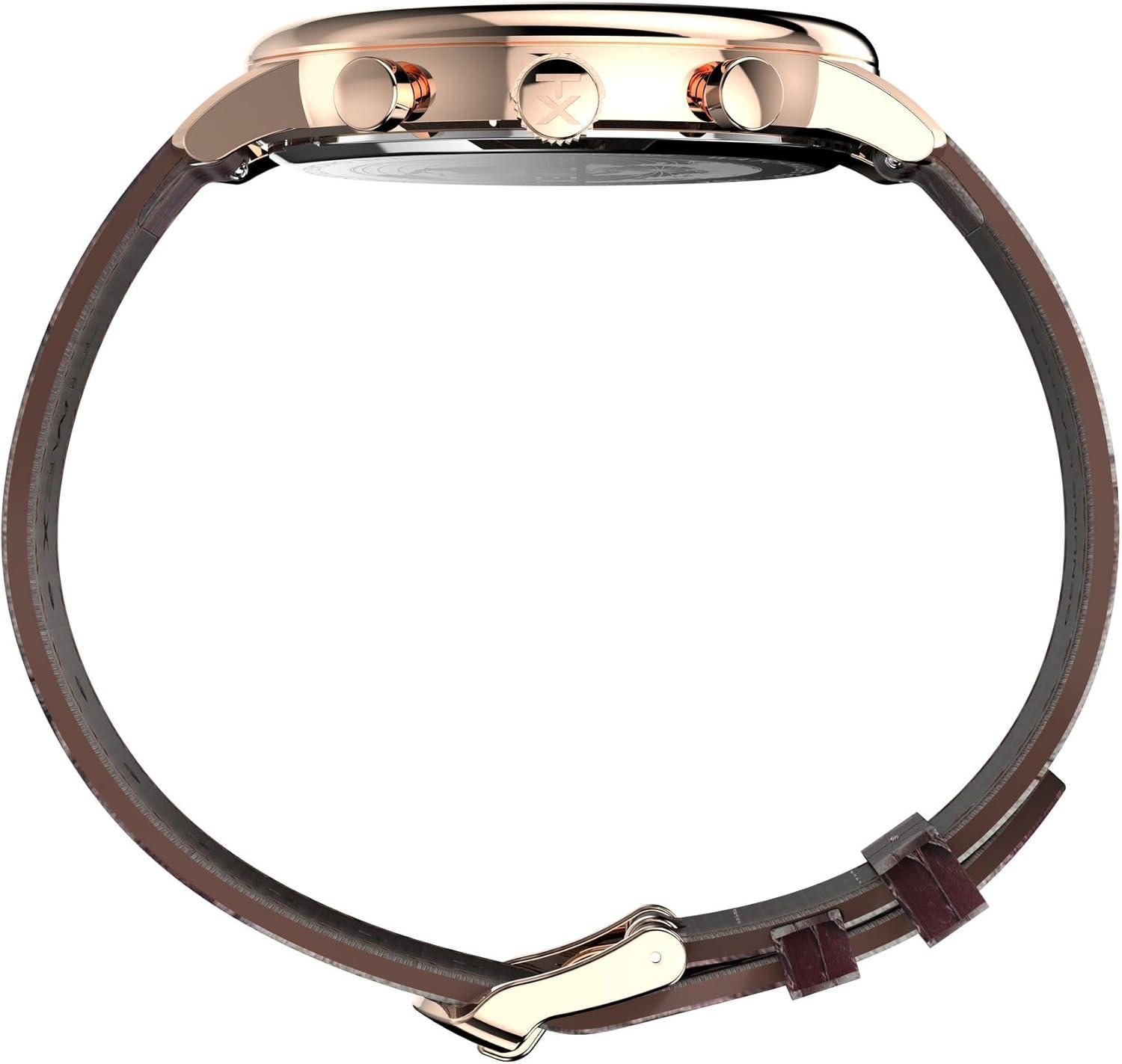 imageTimex Mens Chicago Chronograph 45mm WatchBlack