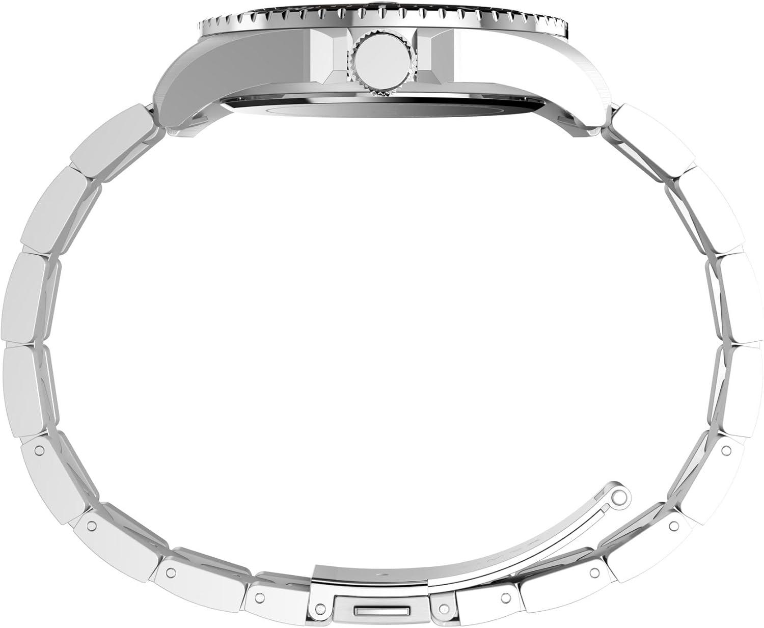 imageTimex Mens Dress 42mm WatchSilver