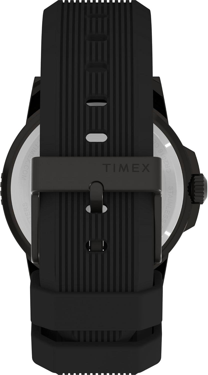 imageTimex Mens Expedition Ridge 45mm WatchBlackGunmetalTan