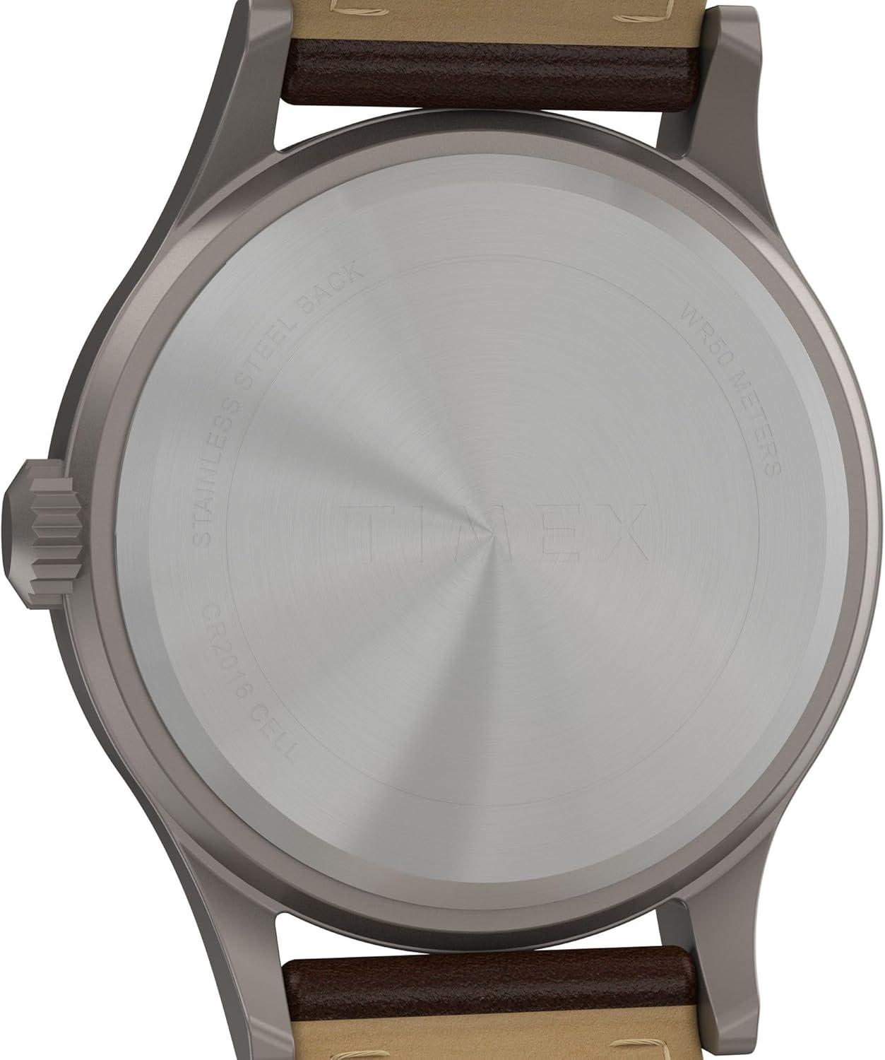 imageTimex Mens Expedition Scout 40mm WatchDark BrownBlackGray