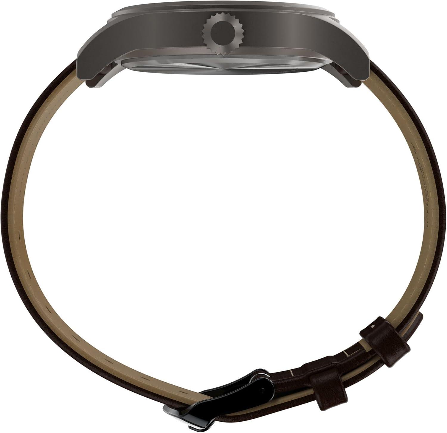 imageTimex Mens Expedition Scout 40mm WatchDark BrownBlackGray