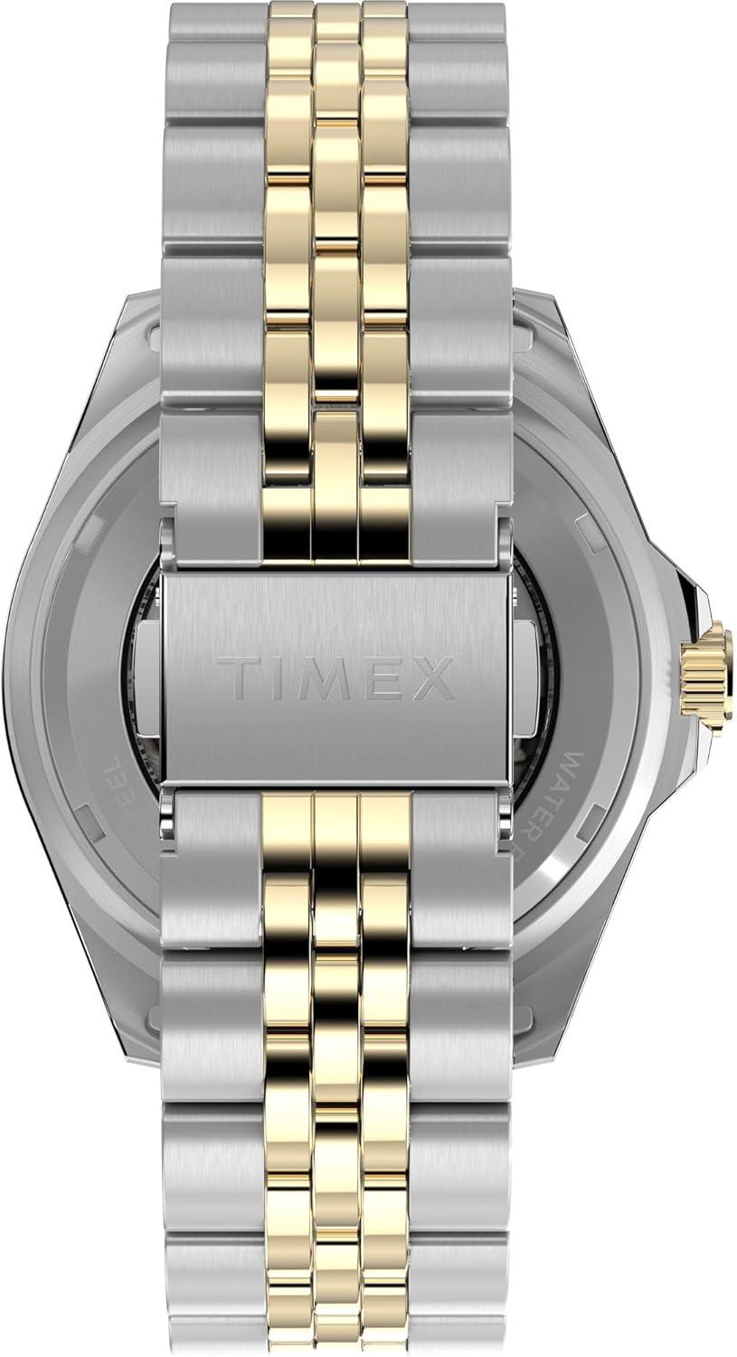 imageTimex Mens Harborside Coast 40mm WatchTwoToneTwoToneBlack