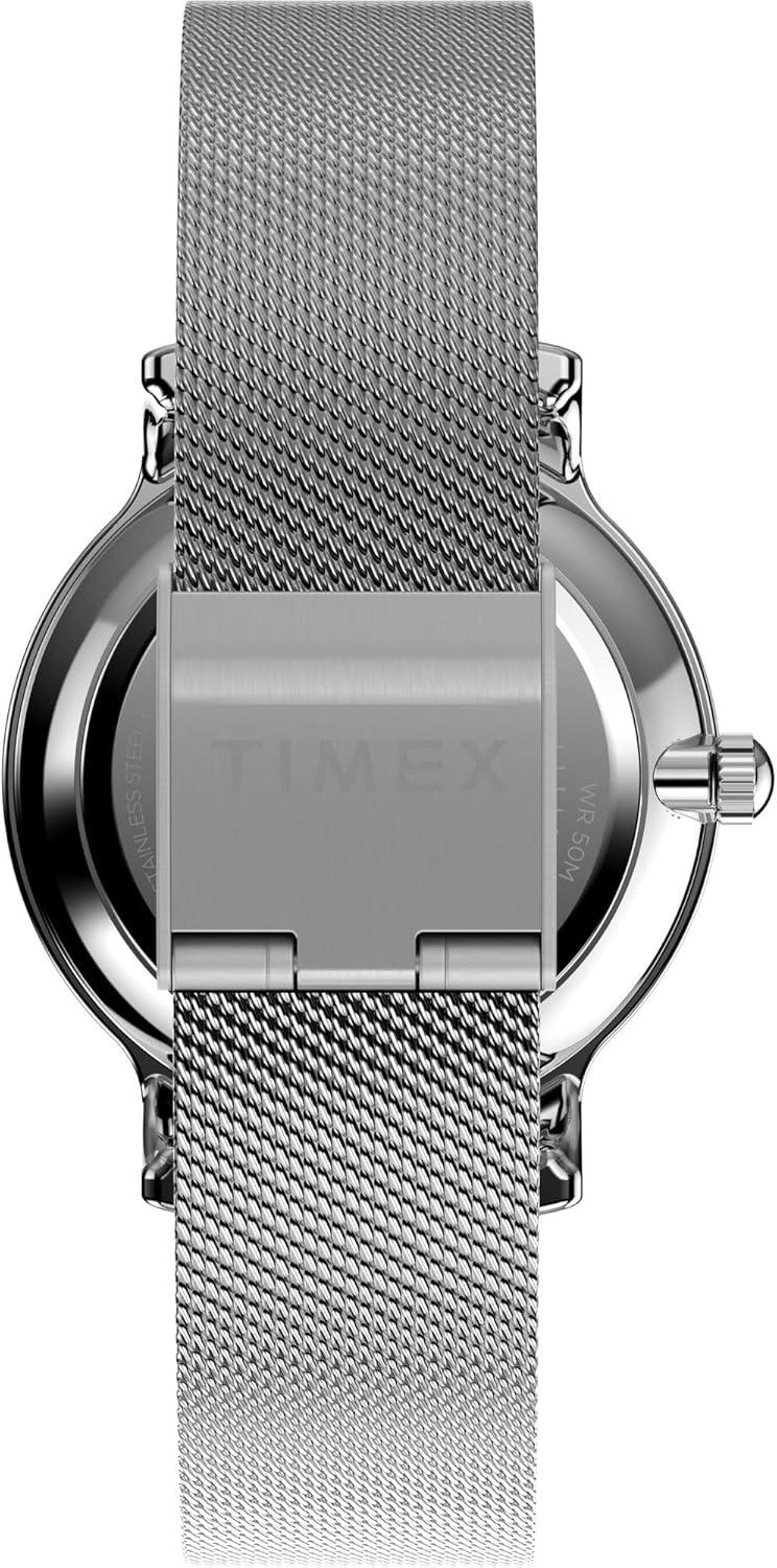 imageTimex Transcend 34mm Womens Analog Watch  Stylish Modern DesignSilverToneSilverToneSilverTone