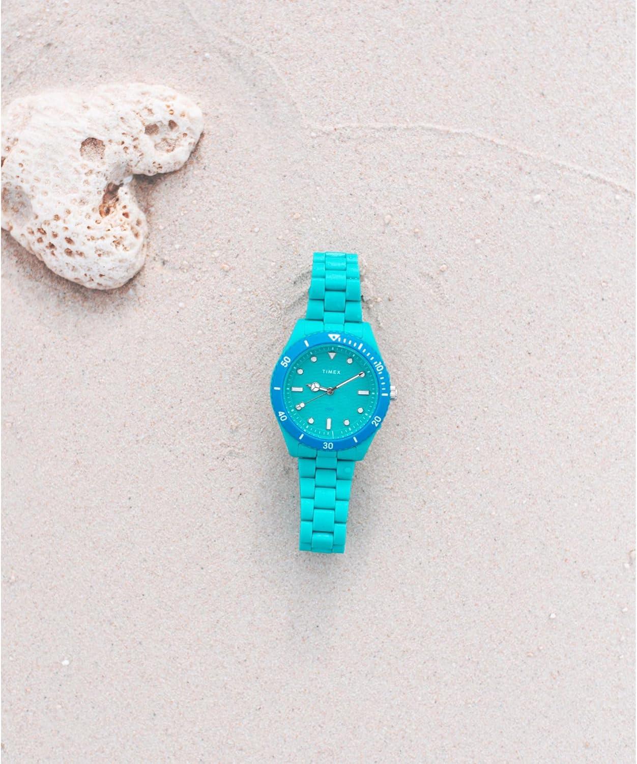 imageTimex Womens Legacy Ocean 37mm WatchGreenGreenGreen