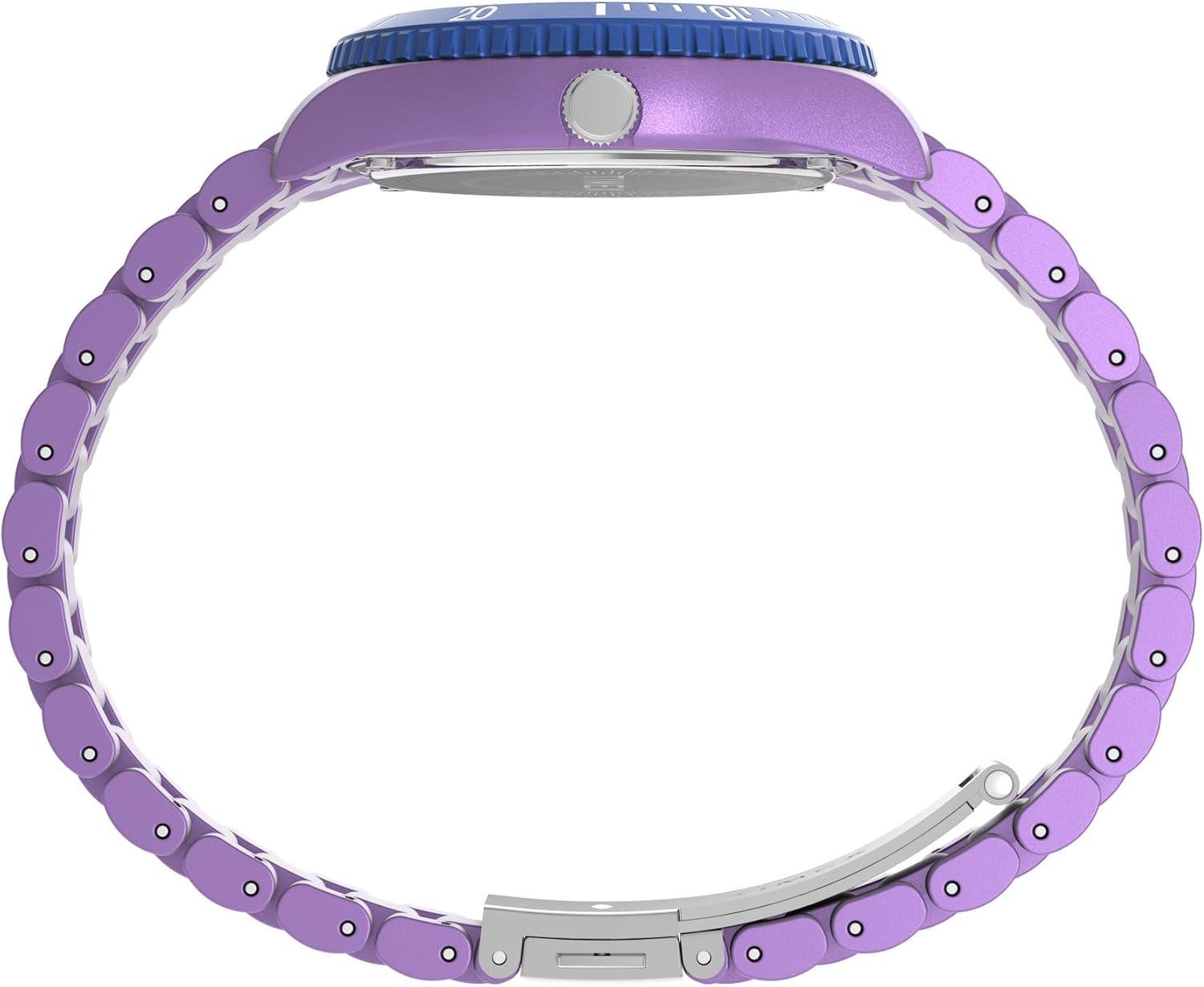 imageTimex Womens Legacy Ocean 37mm WatchPurple Dark PurplePurple