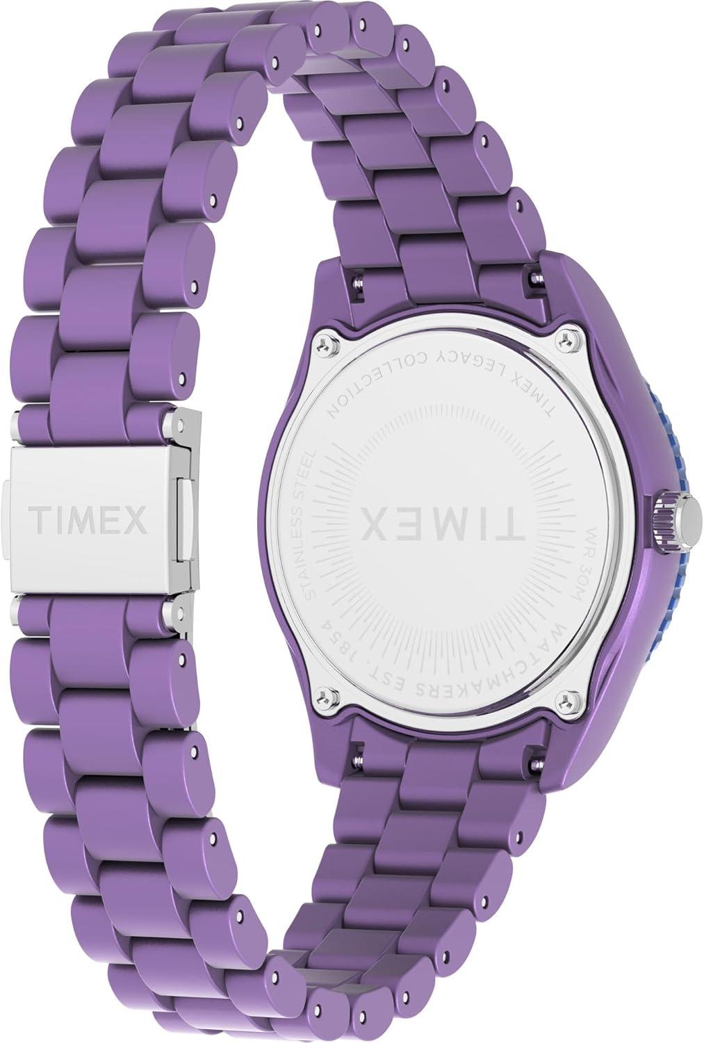imageTimex Womens Legacy Ocean 37mm WatchPurple Dark PurplePurple