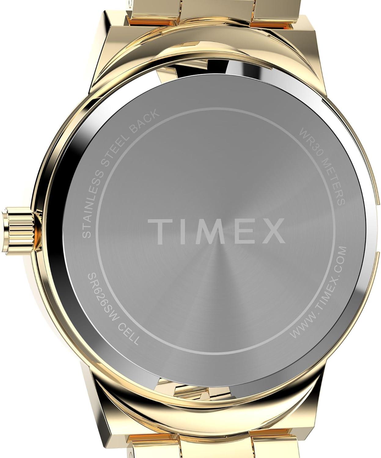 imageTimex Womens Main Street 30mm WatchGoldTone