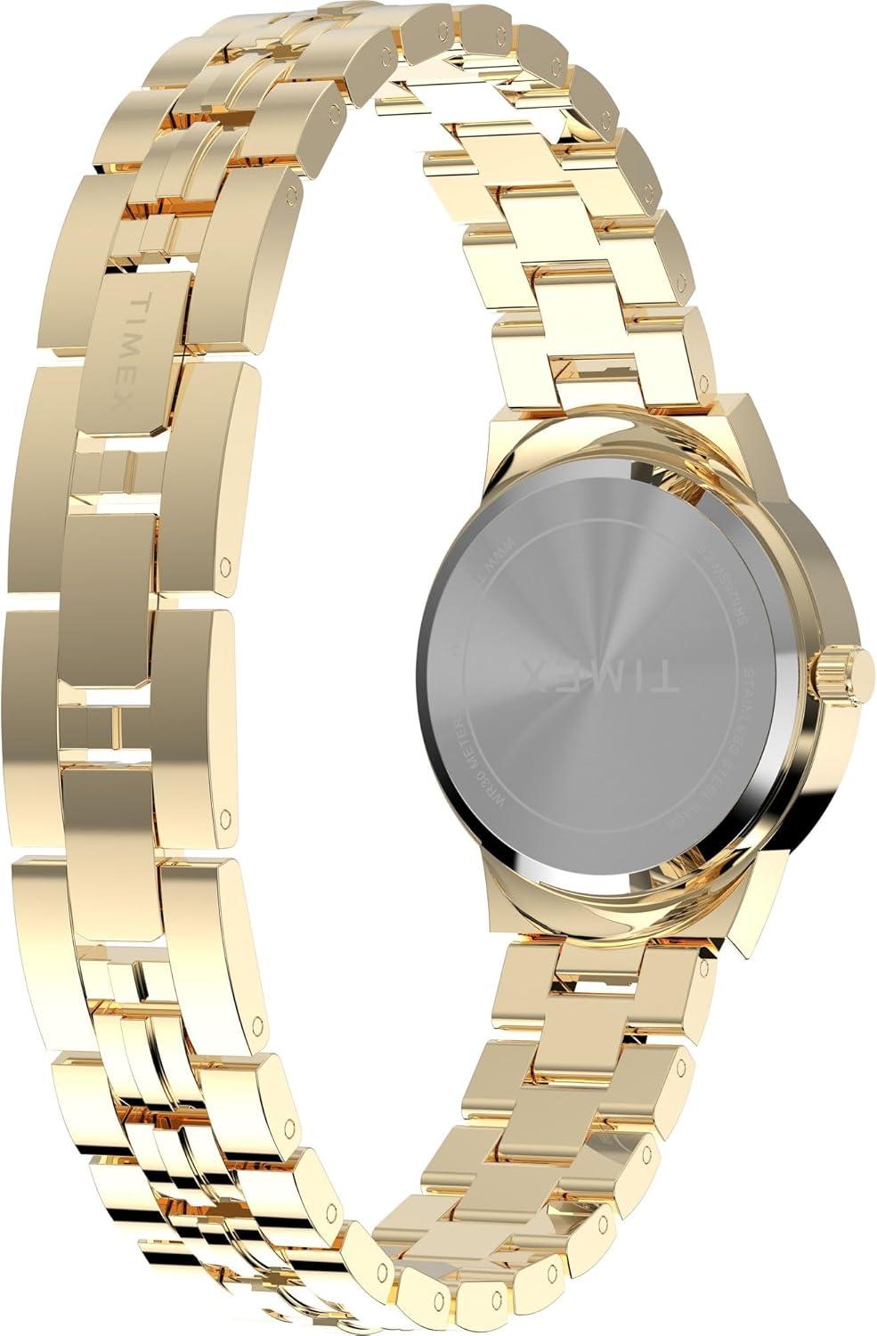 imageTimex Womens Main Street 30mm WatchGoldTone