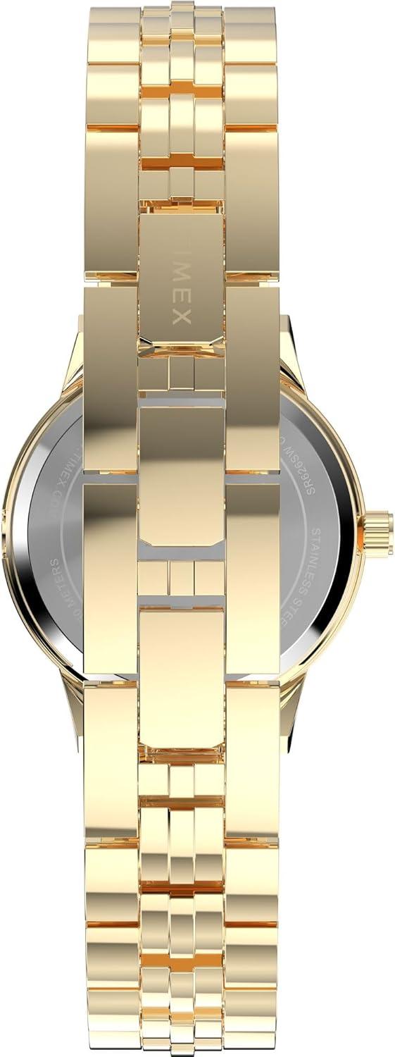 imageTimex Womens Main Street 30mm WatchGoldTone