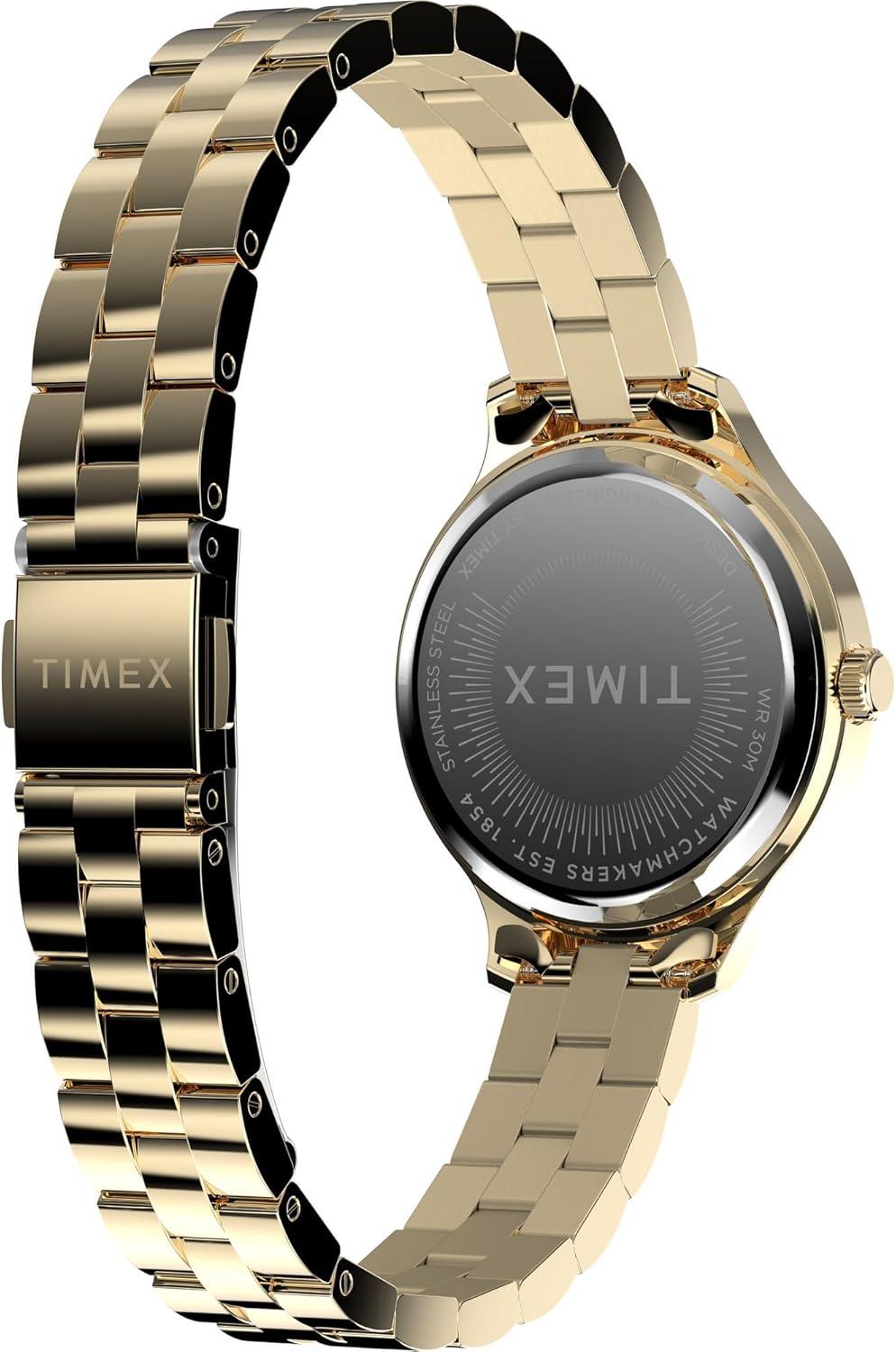 imageTimex Womens Peyton 32mm WatchGoldToneGoldToneGoldTone