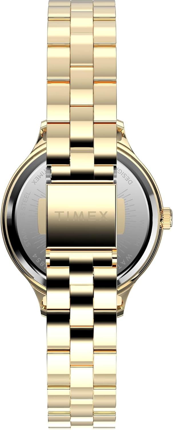 imageTimex Womens Peyton 32mm WatchGoldToneGoldToneGoldTone