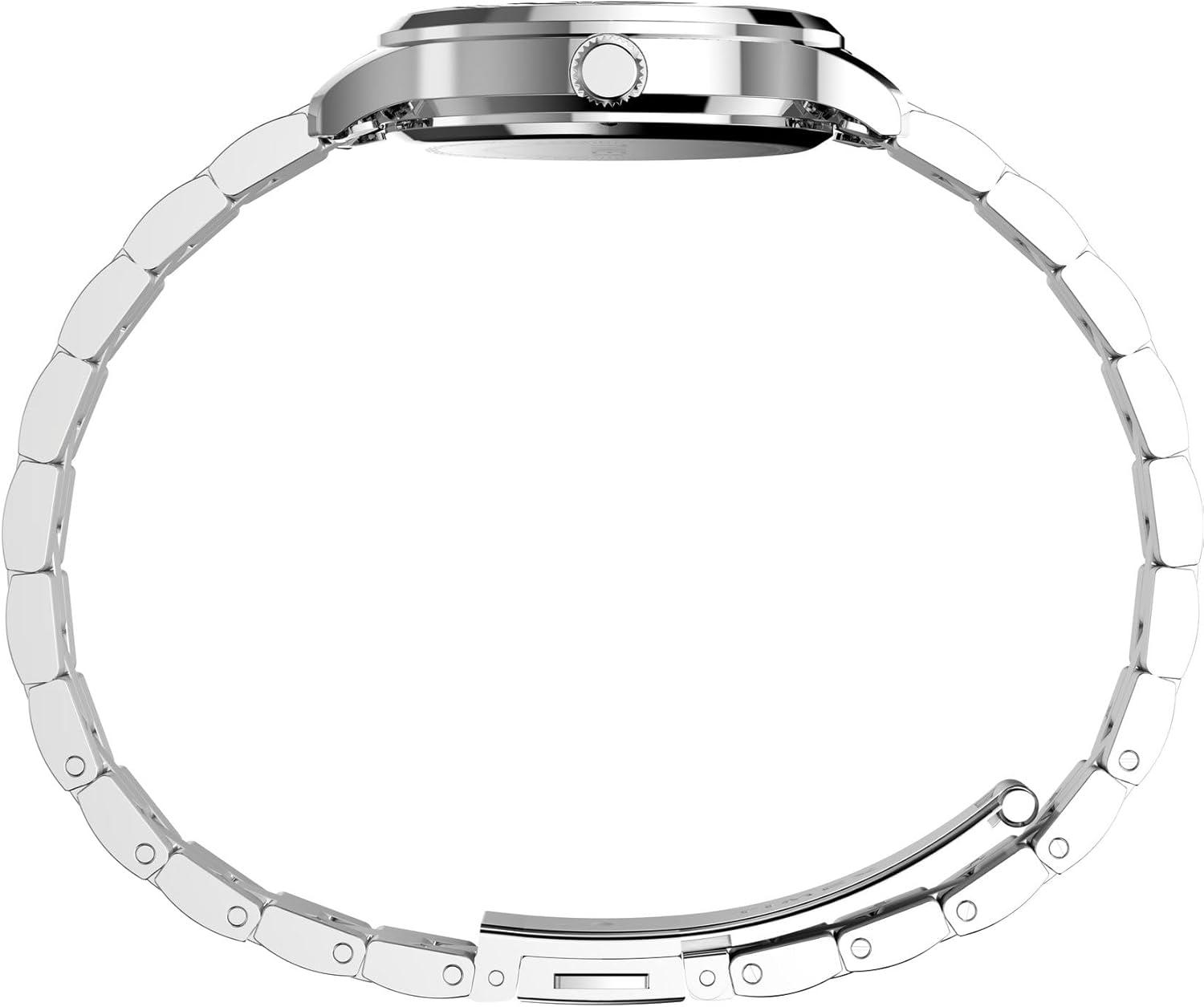 imageTimex Womens Peyton 32mm WatchSilverToneSilverToneBlue