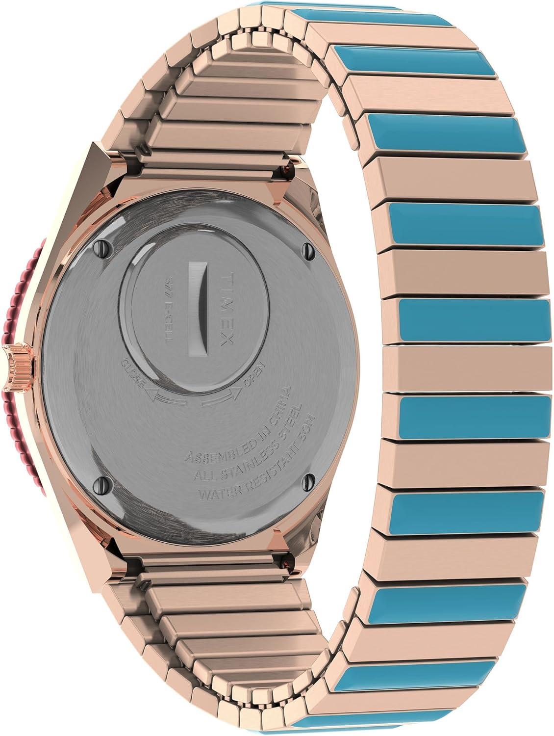 imageTimex Womens Q 36mm WatchBluePink