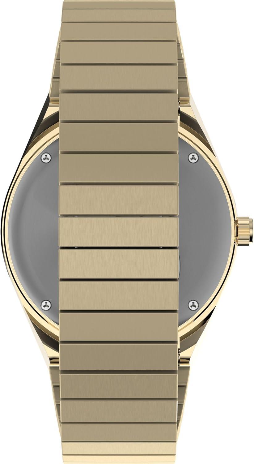 imageTimex Womens Q 36mm WatchGoldToneGoldToneGreen