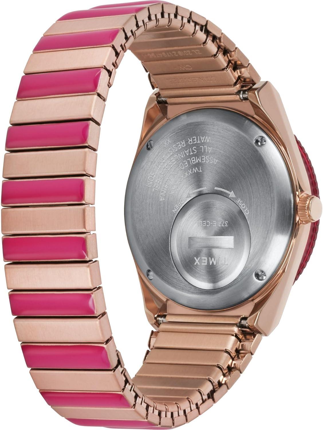 imageTimex Womens Q 36mm WatchTwoTonePink