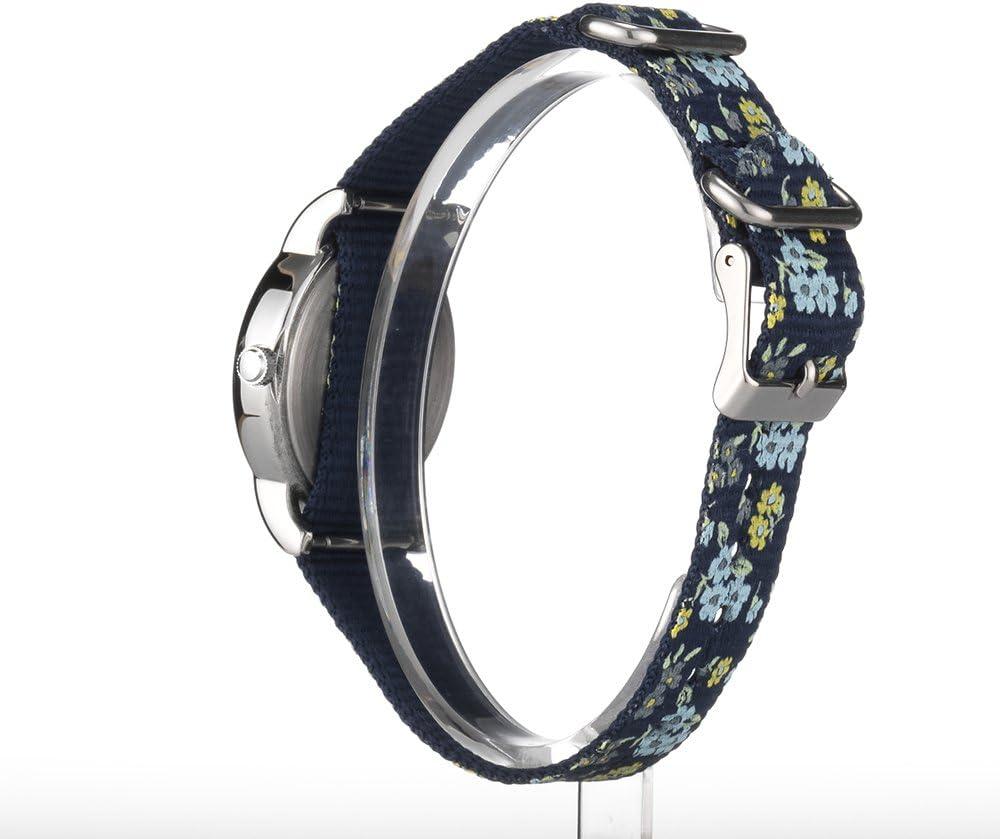 imageTimex Womens Weekender 31mm WatchBlueWhiteSilverTonePattern